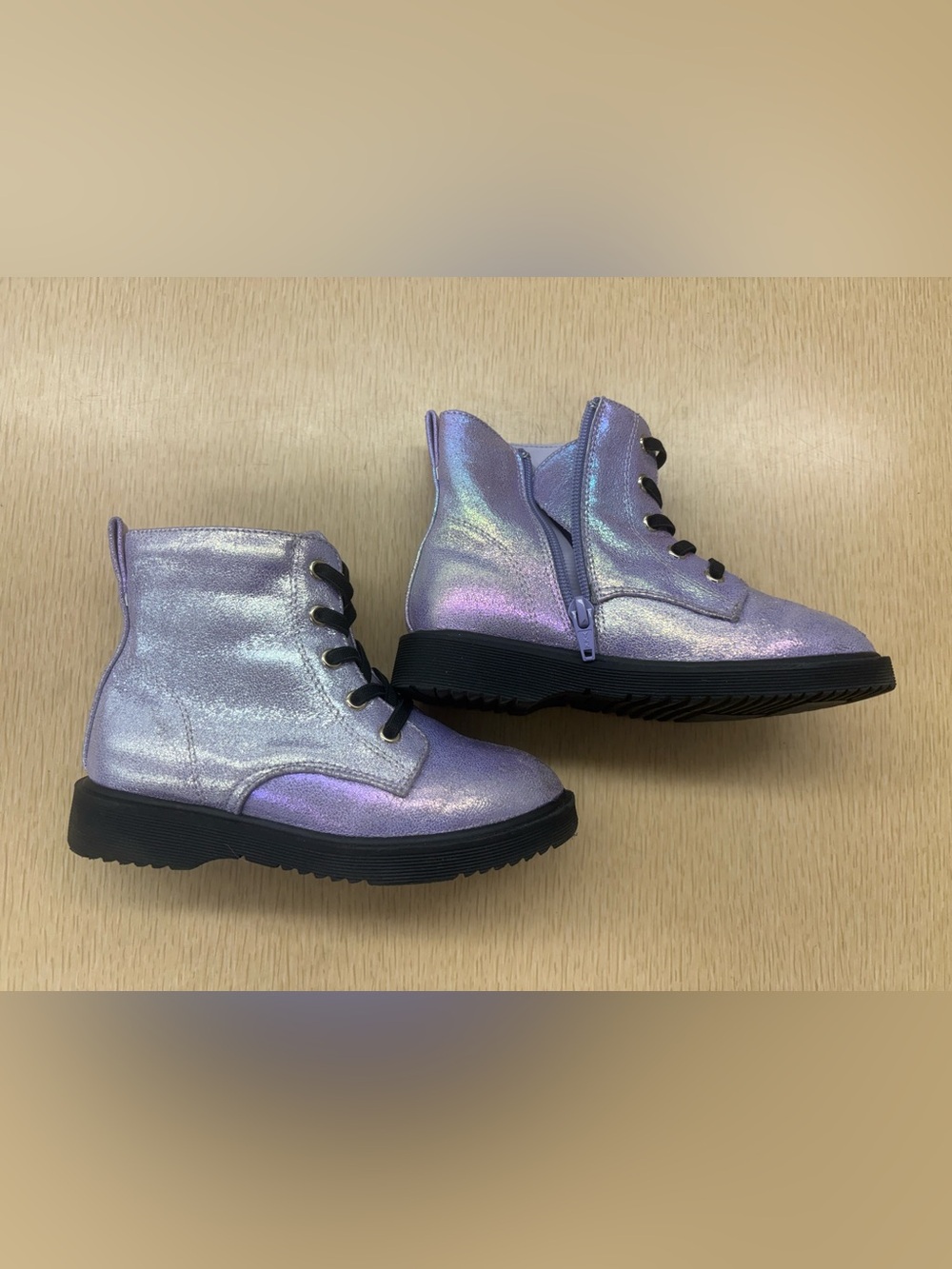 Harper Canyon purple sparkle boots